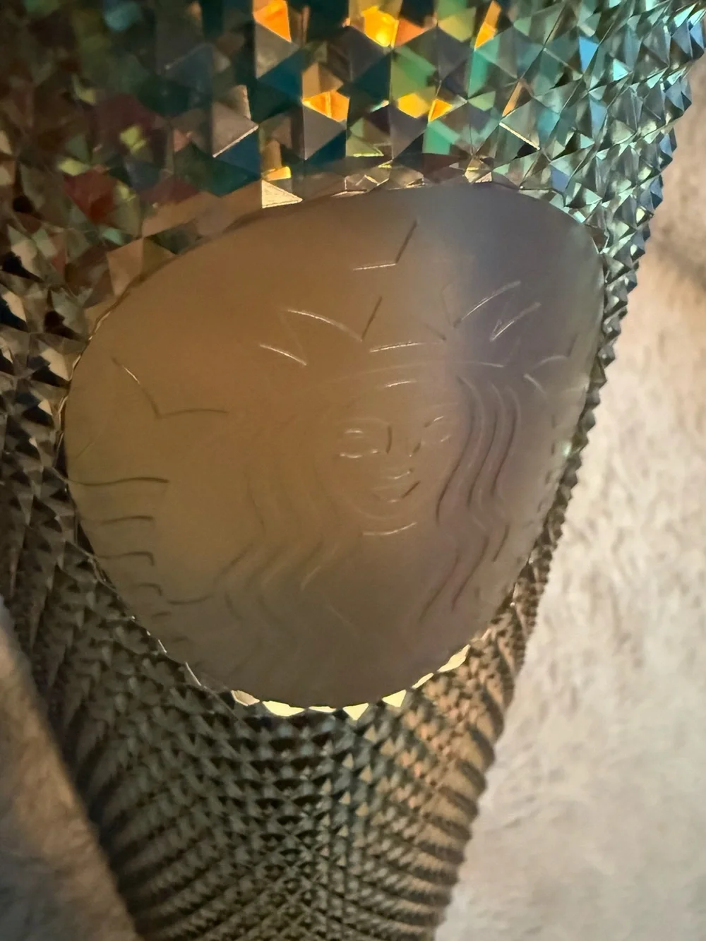 Starbucks Iridescent Studded Tumbler - Green